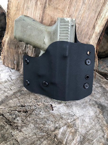 Kydex RH OWB Holster/ Glock 19 – Black Swamp Leather Company LLC