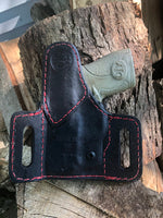 Don't Tread On Me OWB Retention Holster With Reinforced Guard for M&P Shield 9mm/40cal