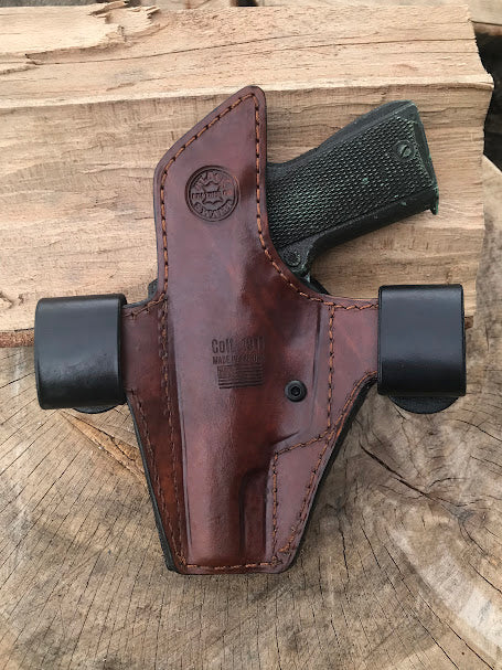 The Freedom Holster- OWB- Eagle Scene 1 – Black Swamp Leather Company LLC