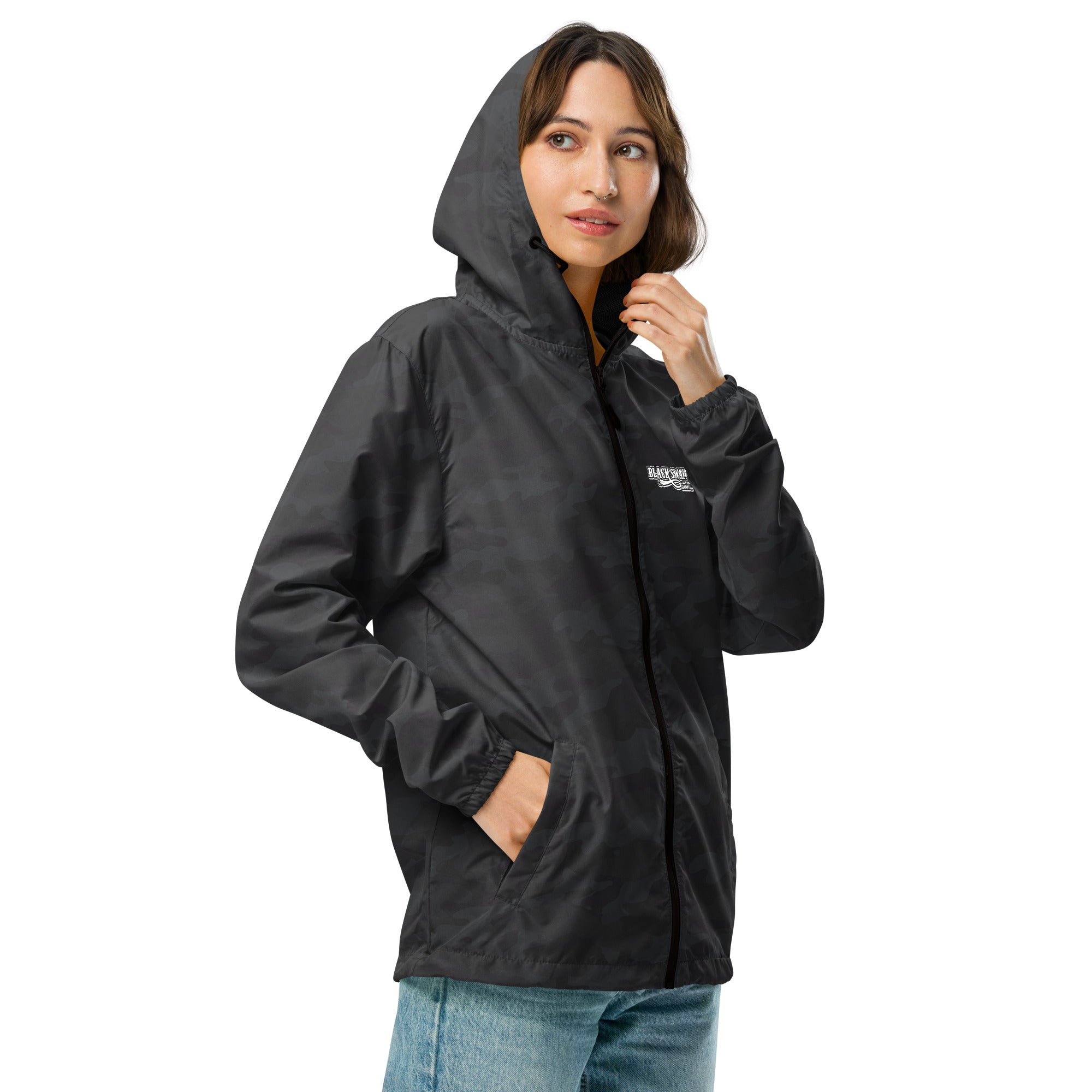 lightweight zip up windbreaker