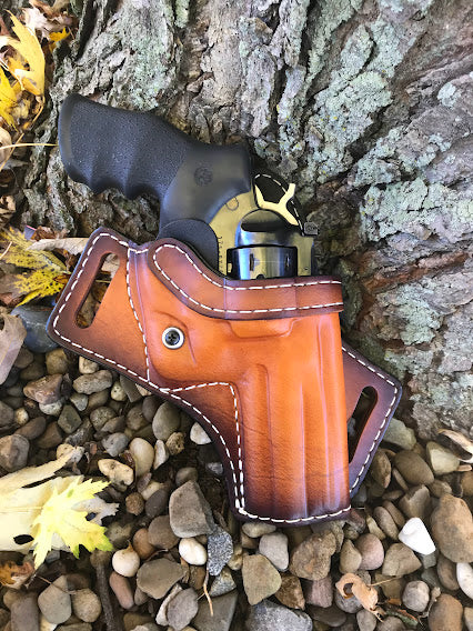 Cross Draw Retention Leather Holster OWB – Black Swamp Leather Company LLC